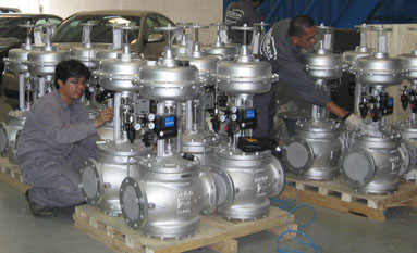 Mounting Valve Positioners and Calibrating Control Valves