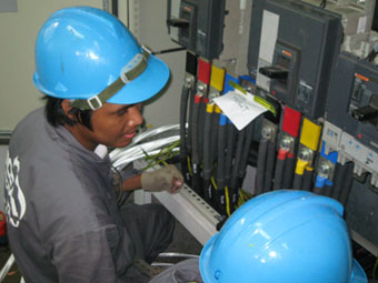 Generator Control Panel Termination and Commissioning